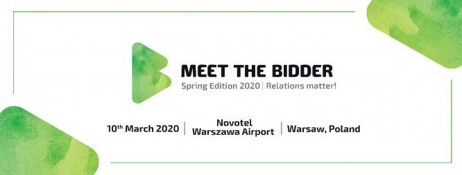 Meet The Bidder SPRING EDITION 2020 - zapraszamy na wyjątkowe wydarzenie!